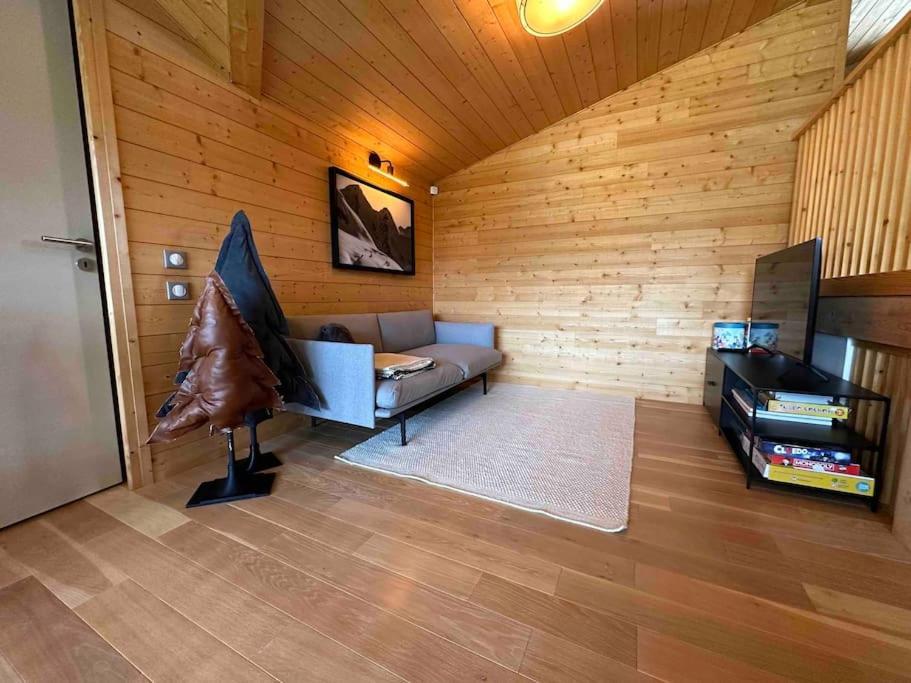 Chalet D'Architecte Avec Vue Panoramique Allos Exterior foto
